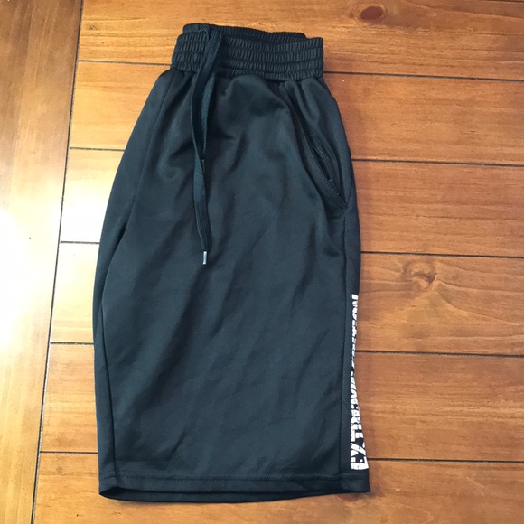 MM SPORT Swedish Black Athletic Shorts w Pockets M - Picture 6 of 6